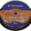 Verbatim dvd -r 10 spindle