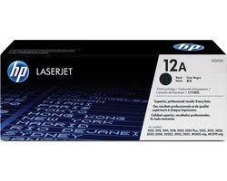 HP - 12A - Toner - Zwart