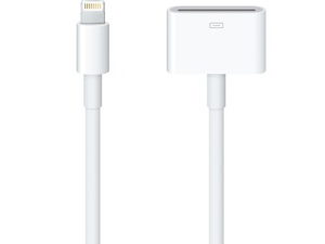 Apple - MD824ZM - Lightning To 30-Pin Adapter Cable