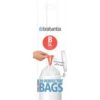 Brabantia - PerfectFit Afvalzak met trekbandsluiting - 5l - Code B - 20st