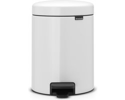 Brabantia - NewIcon Prullenbak - 5l - Wit