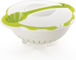 CooknCo - 4-delige pasta set - groen/wit