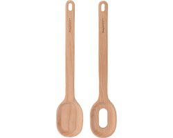 BergHOFF - Leo Line Saladebestek - Beige/Hout