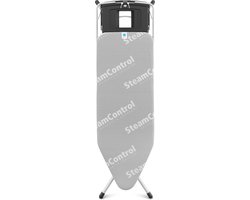 Brabantia - Steam Control Strijkplank C met Stoomunitdrager - 124x45 cm