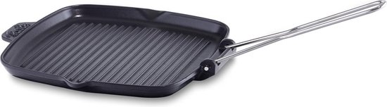 Fissler-Arcana Grillpan, 24x24cm zwart