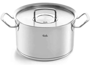 Fissler - Pure Profi kookpan met rvs deksel 10 liter ø 28 cm rvs