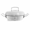 Fissler - Serveerpan staal met deksel - 2.0L - 24cm