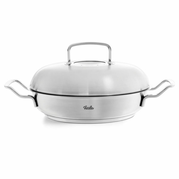 Fissler - Serveerpan staal met deksel - 2.0L - 24cm