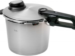 Fissler - Vitavit Premium 622-412-06-070 snelkookpan 22 cm, 6,0L met stoominzet