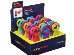 Kitchencraft - Colourworks Soft Touch Bottle Openers