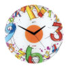 Guzzini - Klok Rond - Glas/glas Multicolour - 38 cm