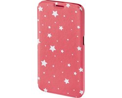 Booklet luminous Stars Galaxy S6 roze/wi