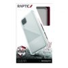 Raptic - Clear Samsung Galaxy A12 - Hoesje Transparant/Wit