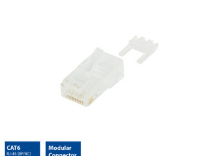 ACT - UTP Cat6 modular connector, RJ45, Zip Bag