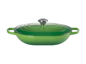 Le creuset - Oblong braad stoofpan bamboo green