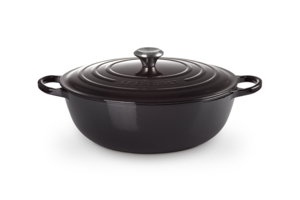 Le Creuset - SIGNATURE SOUP POT 24cm MAT ZWART