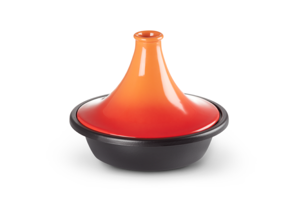 Le Creuset - Gietijzeren tajines in Oranjerood 31cm 3,7l