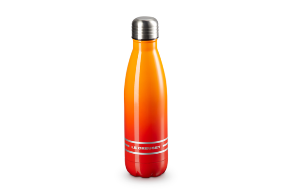 Le Creuset - Waterfles in Oranjerood 500ml