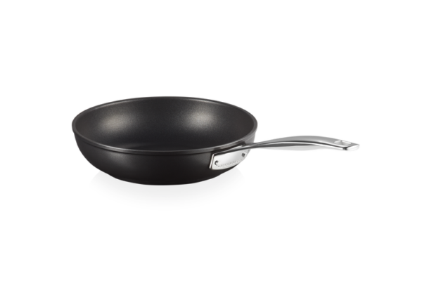 Le Creuset - Anti-aanbak sauteerpan in Zwart 24cm 2,31l