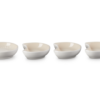 Le Creuset - Set/4 Sausschaaltjes Aardewerk - 9cm - Meringue