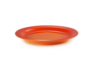 Le Creuset - Aardewerken dinerbord in Oranjerood 27cm