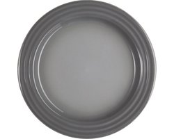 Le Creuset - Aardewerken klein bord in Mist Grey 22cm