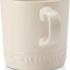 Le Creuset - Aardewerken koffiebeker in Meringue 0,2l