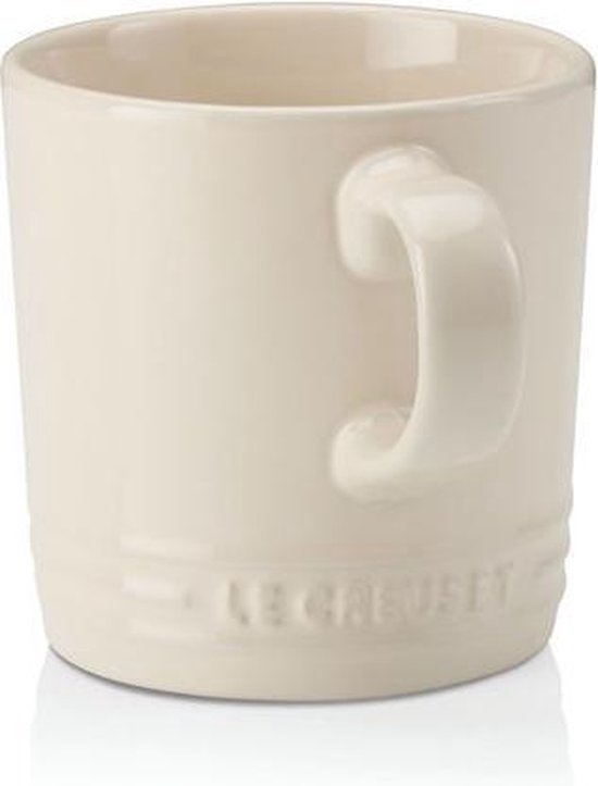 Le Creuset - Aardewerken koffiebeker in Meringue 0,2l