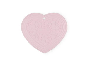 Le Creuset - SILICONE HART TRIVET SHELL PINK