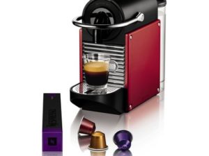 Magimix nespresso m110 pixie rood metaal