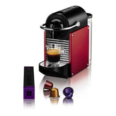 Magimix nespresso m110 pixie rood metaal