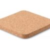 Continenta - Onderzetter Vierkant Kurk - 20x20cm