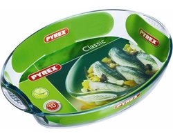 Pyrex - Ovale Braadslede - 39x27cm