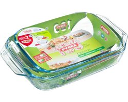 Pyrex - Optimum Ovenschalenset 2,9l + 3,8l - 35x32x6cm + 39x28x7cm