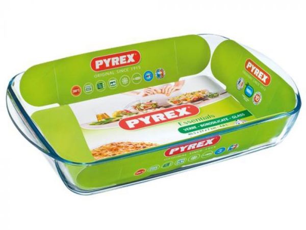 Pyrex - Essentials Lasagne Schaal - 4,5l - Transparant