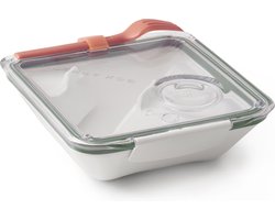 Black&Blum Appetit Lunchbox 19x19x5.5 cm - 880 ml - Olijfgroen