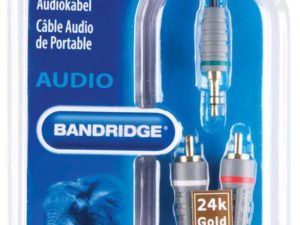 Bandridge - AUDIO CABLE 3.5 TO RCA - 1M