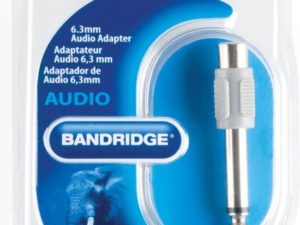 Bandridge - Audioadapter van 6,3 mm