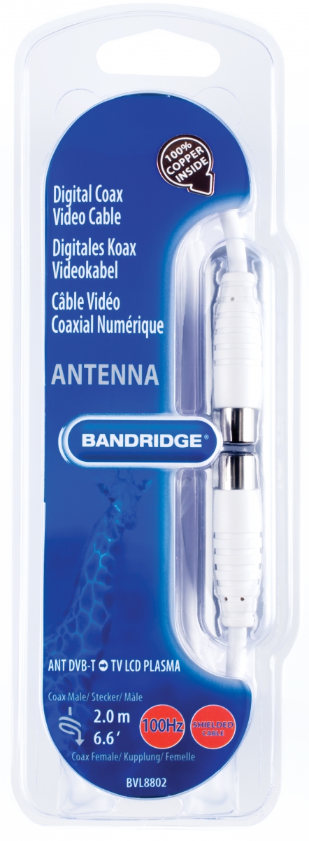 Bandridge - COAX KABEL 2M