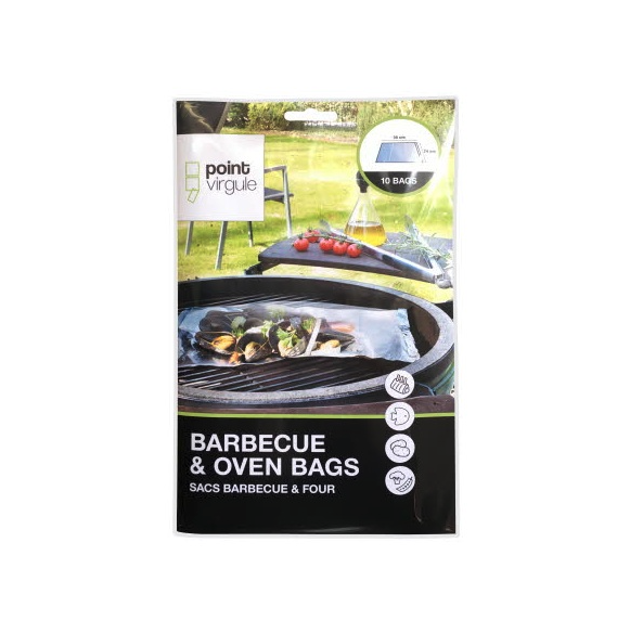 Point-Vergule - Oven en BBQ Bags - 10st