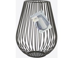 Point-Virgule - Wire Kaarshouder Zwart - 17 cm