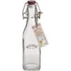 Kilner - Vierkante fles Met plastic beugelsluiting - 250ml