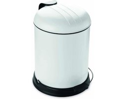 Rixx - Pedaalemmer Met Zachtsluitend Deksel - Gebroken Wit - 5L