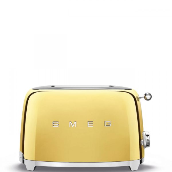 Smeg - Broodrooster - Goud-TSF01GOEU