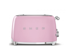 Smeg broodrooster roze TSF03PKEU