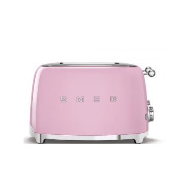 Smeg broodrooster roze TSF03PKEU