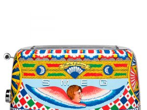 Smeg & Dolce&Gabbana - Sicily is my love Broodrooster Blauw