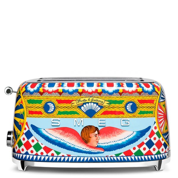 Smeg & Dolce&Gabbana - Sicily is my love Broodrooster Blauw