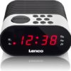 Lenco CR-07 - Wekkerradio - Wit