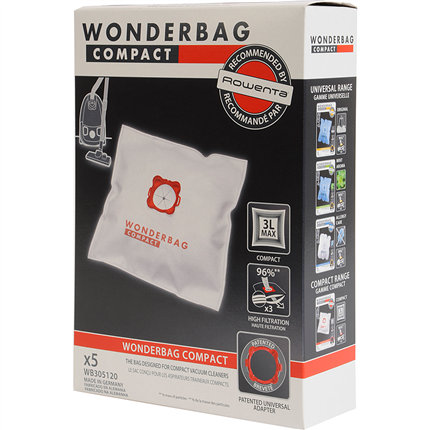 STOFZAK WONDERBAG - COMPACT 5 STUKS